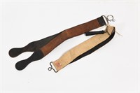 VINTAGE BARBER SHOP LEATHER STROPS