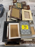 GROUP OF PICTURE FRAMES OF ALL KINDS