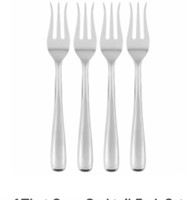 (6 SETS) Dash of That Sean Cocktail Fork Set -