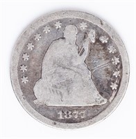 Coin 1877-CC Liberty Seated Quarter - Type 4