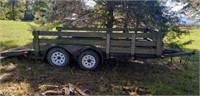 Trailer; 16' dual axle