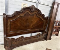 21st Century Traditional Cherry King Size Bed