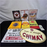 Old School Collectable Signs