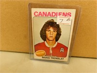 1975 OPC Mario Tremblay #223 Rookie Hockey Card