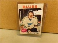 1975 OPC Eddie Johnston #185 Hockey Card