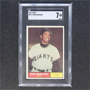 Juan Marichal Rookie 1961 Topps #417 Baseball Card