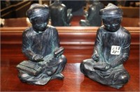2pc Chinese Statues