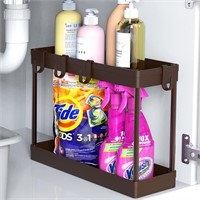 $13  SimpleHouseware 2-Tier Under Sink Organizer