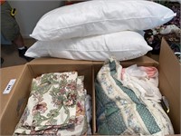 Pillows, pillow cases & throw pillows