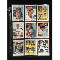 9 1978 Topps Baseball Stars/hof
