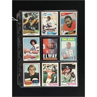 9 Football Rookie Cards