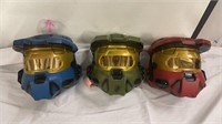 16 Adult Halo Mask 7) Blue, 7) Green, 2) Red