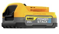 DEWALT $123 Retail Battery 20V MAX POWERSTACK