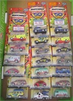 (20) 50th Anniversary MatchBox cars and license