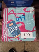 2pk oversized beach towels 40x72”