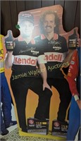 Nascar Kyle Petty & Kenny Wallace Kendall Standee
