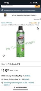 Brake and parts cleaner