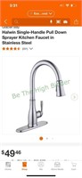 Pull down faucet