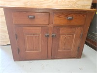 Antique Wooden Cupboard Bottom