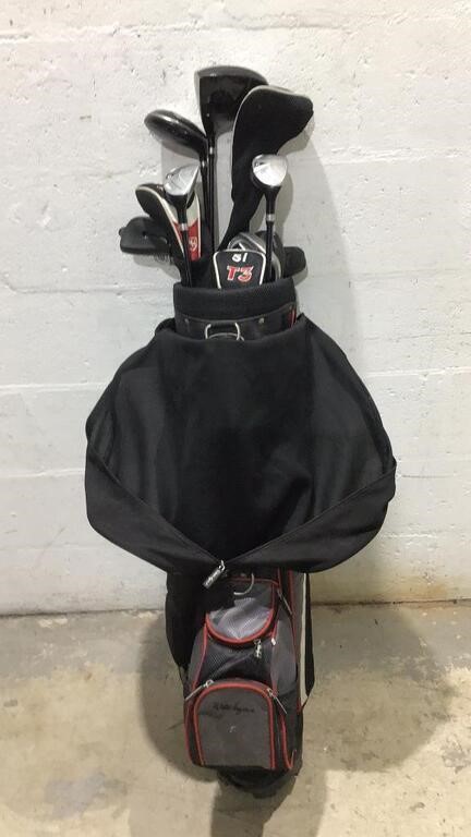 Golf Bag w Clubs M9A