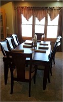 Legacy dining table, chairs