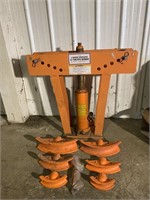 Central Hydraulics 12 ton pipe bender