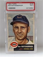 1953 Topps PSA 3 #276 (HN) Ken Raffensberger Reds