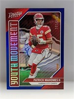 2023 Prestige Youth Movement Blue /249 Mahomes