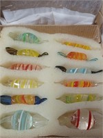 Lot of Glass Candy Figures