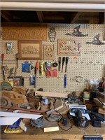 Wall of contents and table top of contents- tools