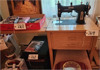 Domestic Sewing Machine in Cabinet*
