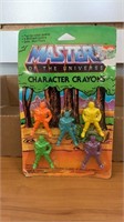 MOTU character crayons