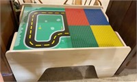 Lego Kid Craft activity table with interior