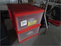 2 Stacking Drawer Container