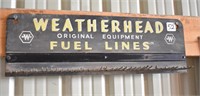 Weatherhead Fuel Lines Metal Display Board, 22" x
