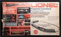 Vintage Lionel Capitol Limited Passenger Train