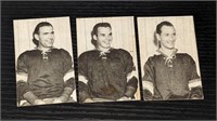 3 1952 53 St Lawrence Sales Hockey Cards L
