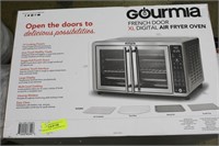 GOURMIA FRENCH DOOR DIGITAL AIR-FRYER OVER