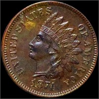 1874 Indian Head Penny UNCIRCULATED