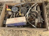 Box of Tools (Timing Light, Torque Gauge, Misc)