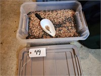 Bird Seed, Plastic Bin