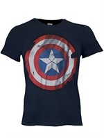 *Men's Avengers Captain America T-Shirt, XL*