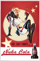 Fallout 4 Nuka Cola Poster - Zap That Thirst!