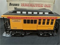 Beam's decanter  train car. 15 x  6 x5