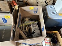 Box of Kitchen Utensils & Related Items