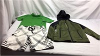 C6) Youth 5 CLOTHES LOT, HURLEY, LANDS END, OLD