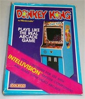 Donkey Kong Intellivision Game CIB Complete