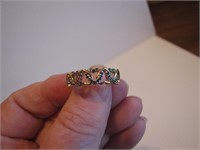 Size 9.25 Entwined Hearts Ring