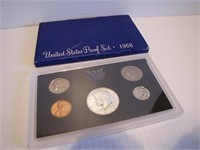 1968 US Proof Set (40% Silver) Kennedy Half Dollar