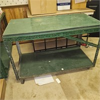 4 FT. ROLLING WORK TABLE